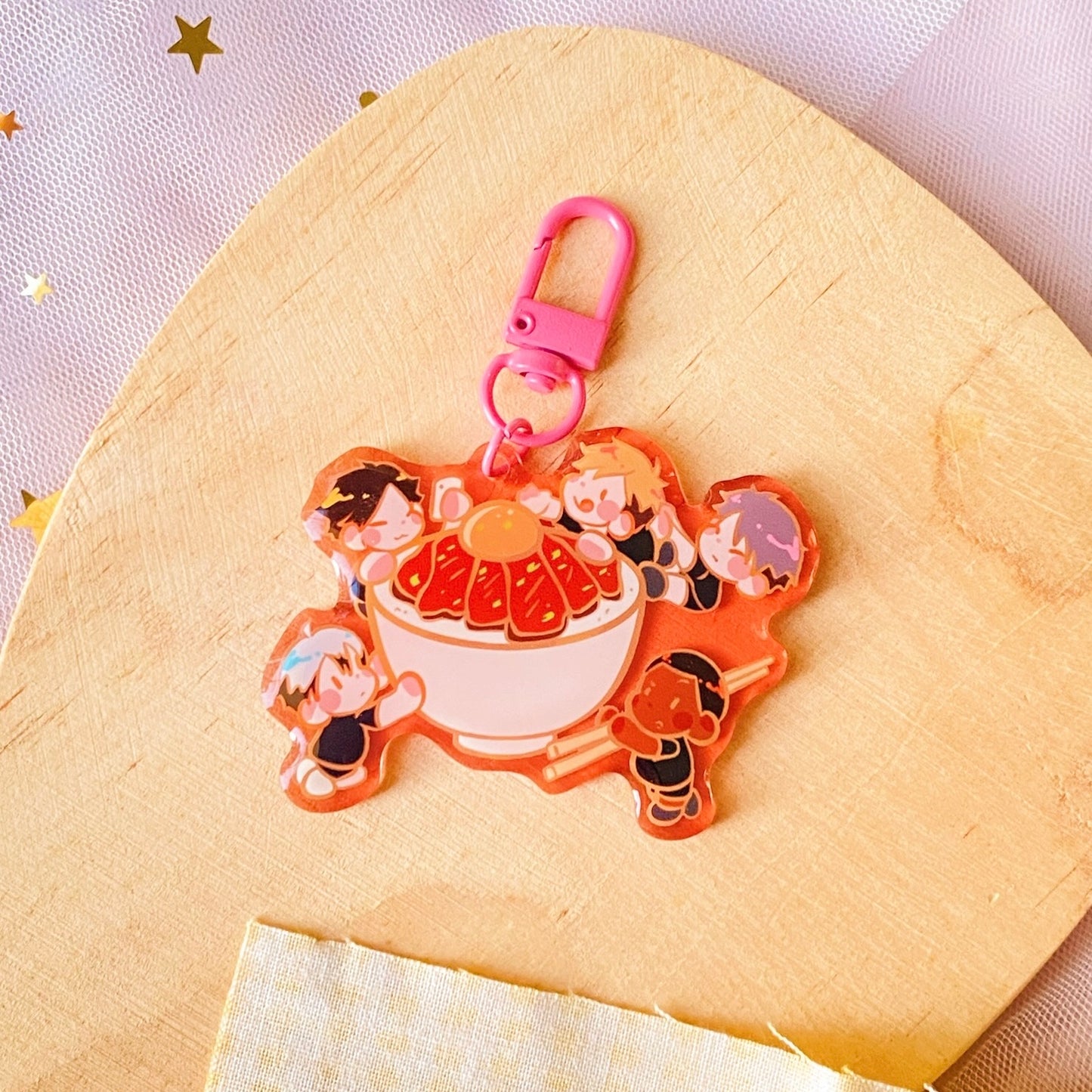 HQ Foodies: ACRYLIC CHARMS
