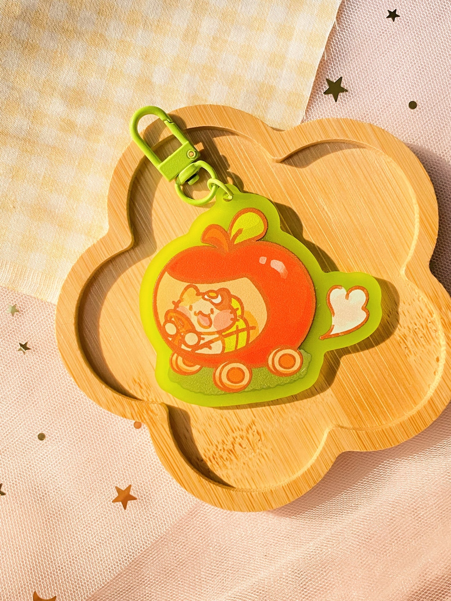 Apple Car Charm