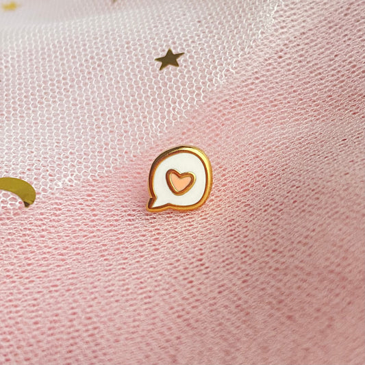 Heart Bubble Filler Pin