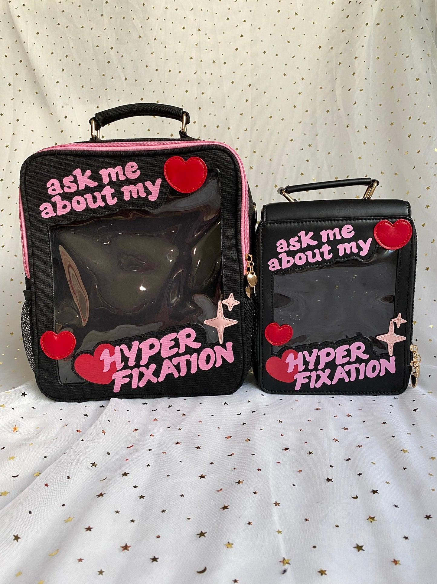 BIG ITA BAGS 'ask me about my hyperfixation'
