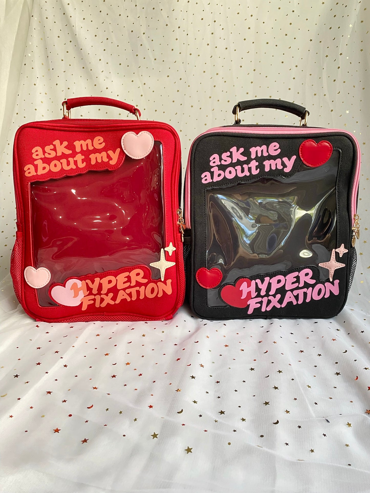BIG ITA BAGS 'ask me about my hyperfixation'