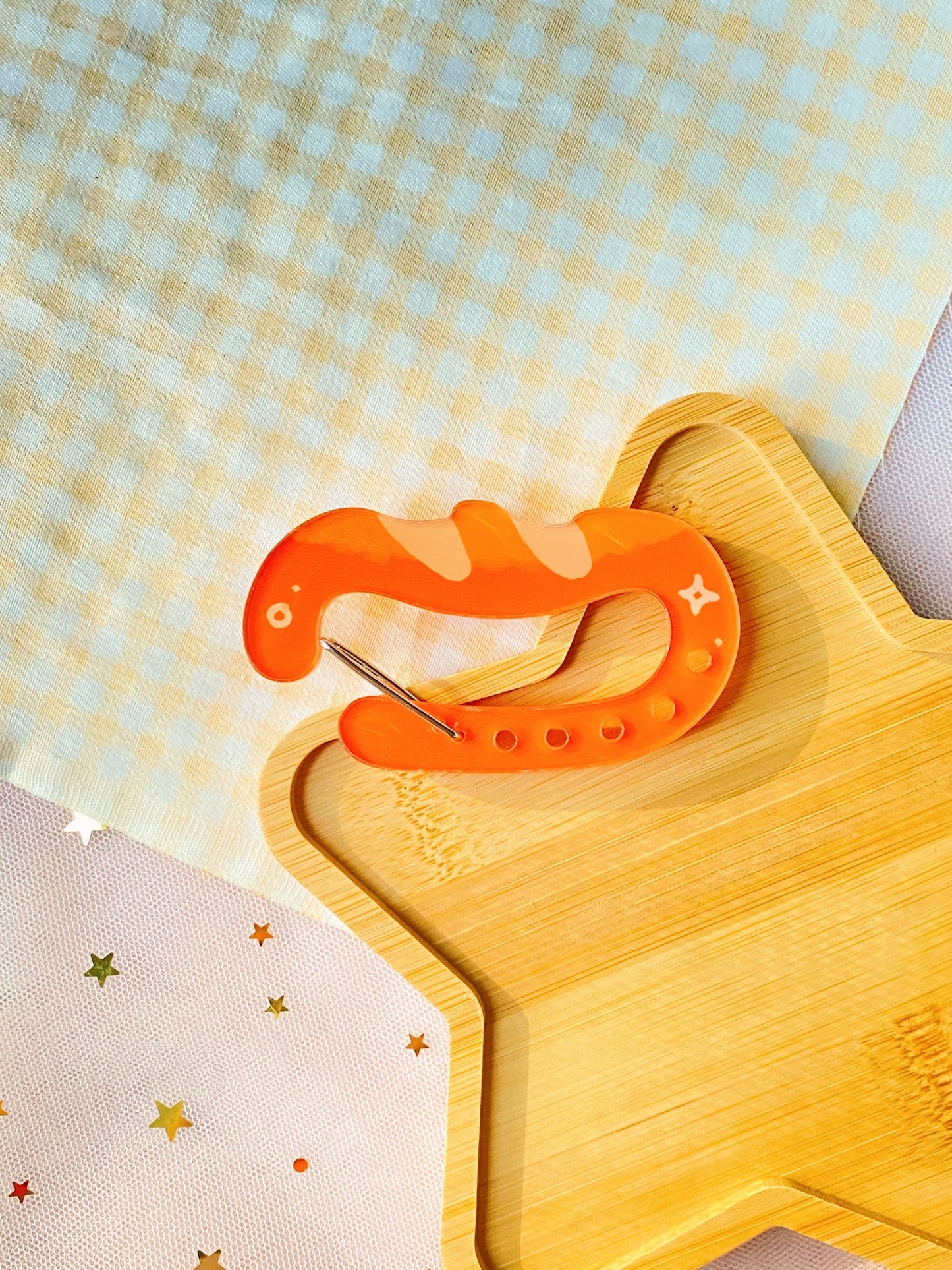 Baguette Acrylic Carabiner