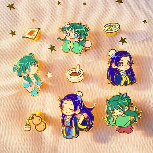 Mao Diaries Pins