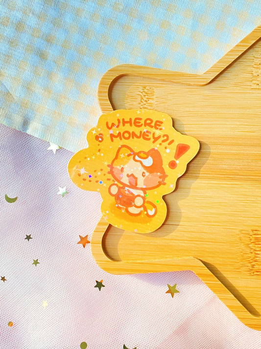 Where Money Sticker