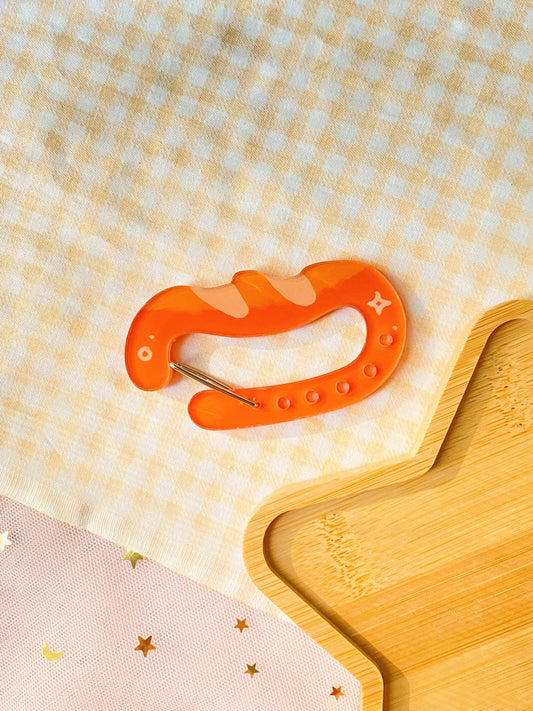 Baguette Acrylic Carabiner
