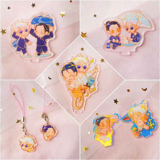 STSG: Acrylic Stands & Mini Phone Charms