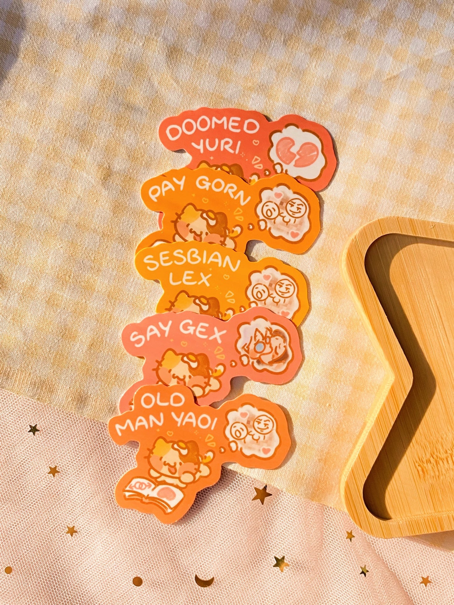 Yaoi/Yuri Enthusiast Stickers