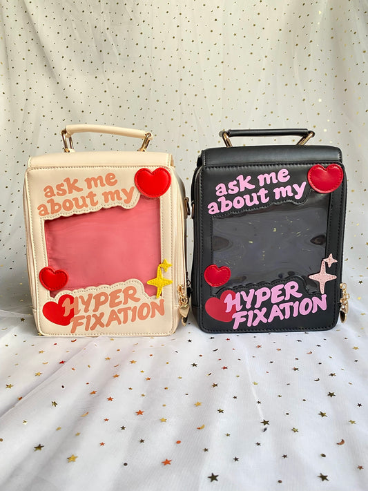 SMALL ITA BAGS 'ask me about my hyperfixation'
