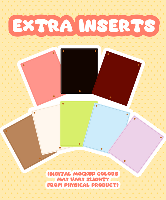 PREORDER - (ADD-ON INSERTS) Hyper Fixation ITA BAGS (EST ARRIVAL JUNE 2026)