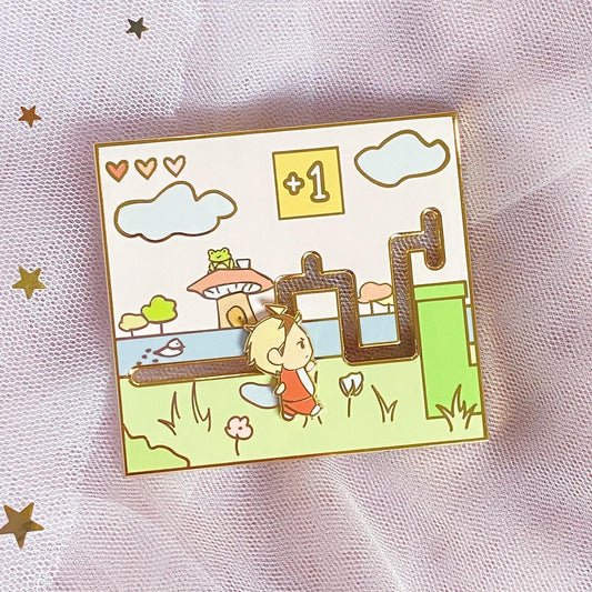 Sliding Gamer Pin