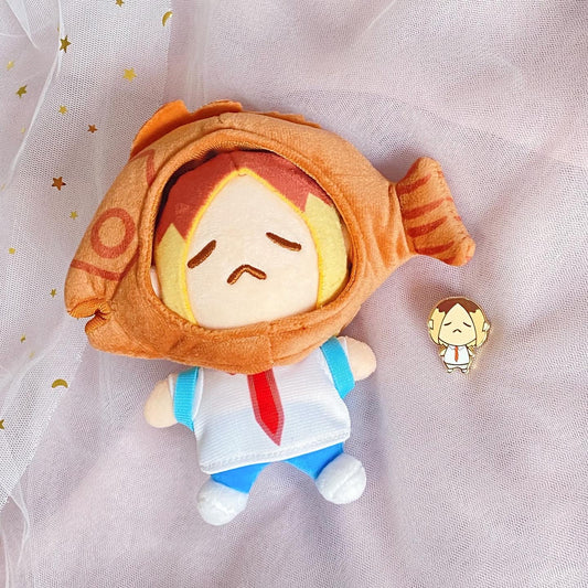 Taiyaki Kenma Plushie and Pin IN-HANDS